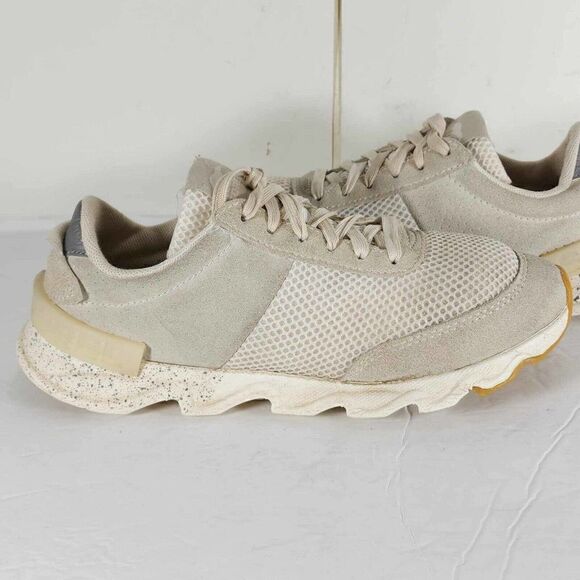 SOREL Women's Kinetic Lite US 9 White Cream Lace Up Fashion Sneaker Shoes - Picture 9 of 13